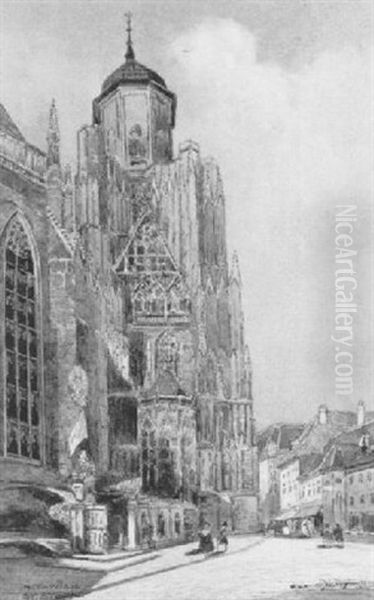 Alt Wien, St. Stefan - view 1