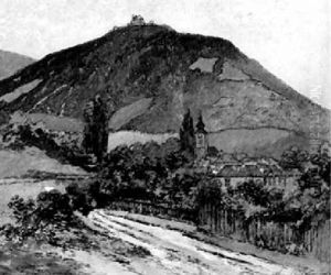 Wiegandgasse, Studie Aus Dem Kahlenbergerdorf by Heinrich Wertheim