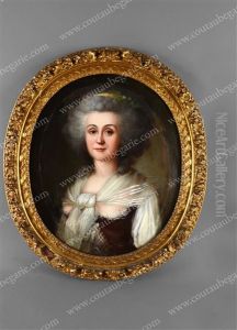 Portrait Presume De La Comtesse De Provence (1753-1810) by Adolf Ulrik Wertmuller