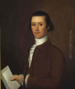 Portrait Of A Man (samuel Donaldson?) by Adolf Ulrik Wertmuller