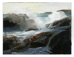Crashing Waves by Kostantine Weschiloff Alexandrovich