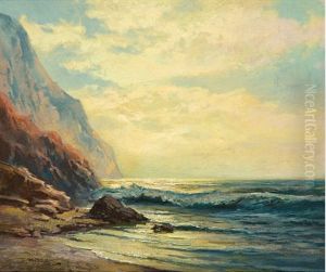 Abendstimmung Am Meer by Konstantin Weschtschiloff