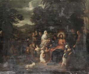 Suffer The Little Children To Come Unto Me by Benjamin West