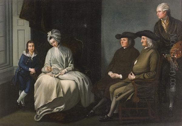 The Artist And His Family: Portrait Of Benjamin West's Family - view 1