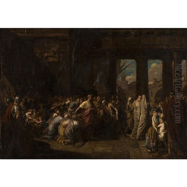 Le Depart De Regulus De Rome - view 1