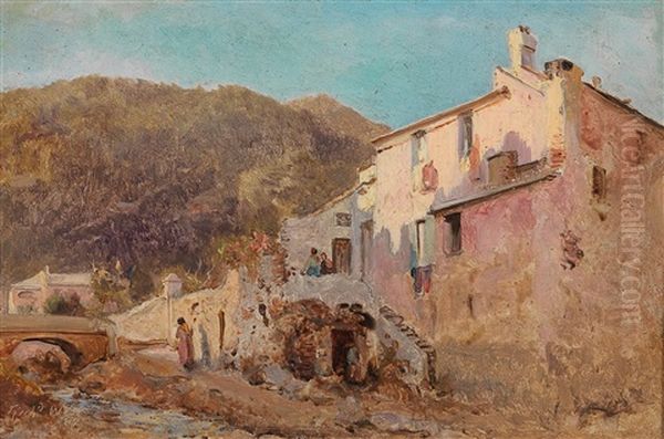 Scene Of Alassio, Italy - view 1