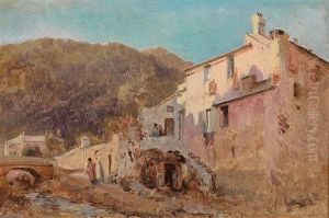 Scene Of Alassio, Italy Scene Of Alassio, Italy