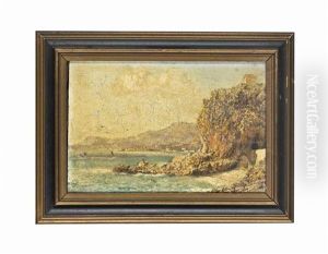View Of Mentone; View Of The Tete De Chien; The West Bay Mentone & Mount Berceau From Cap Martin (3 Works) by Richard Whatley West
