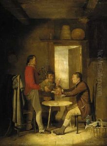 A Dispute Over Cards by Robert Lucius West
