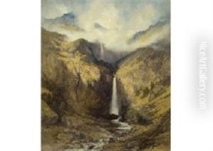Waterfall From West Cliffton by William West