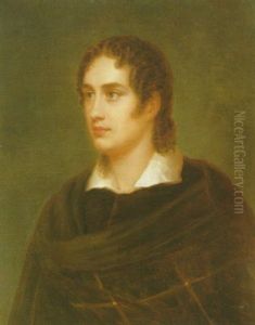 Portrait Of George Gordon, 6th Baron Byron by William Edward West