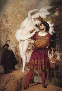 Faust And Lilith by Richard Westall