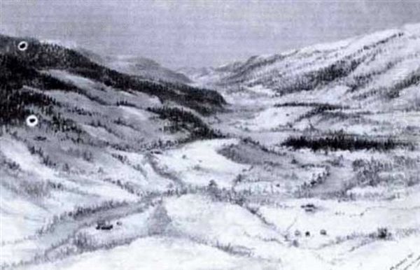 Dalgang Mellan Snokladda Fjall - view 1