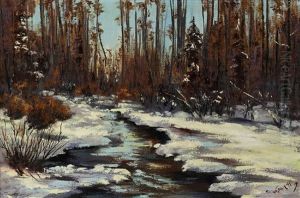 Stream In Winter Stream In Winter