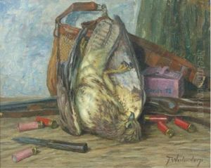 A Bird Of Prey Amongst Hunting Attributes by Fritz Westendorp