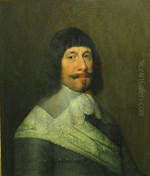 A Portrait Of A Gentleman, Quarter-length, Wearing Armor - view 1