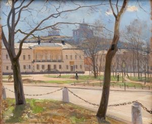The Old Academy House, Turku by Victor Westerholm