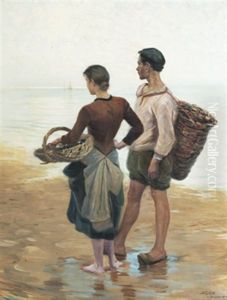 Morgon - Trouville by Ingeborg Westfelt-Eggertz