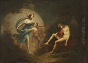 Diana Och Den Sovande Endymion by Frederik Westin