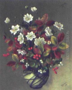 Blomster I Vase by Anna Westphal