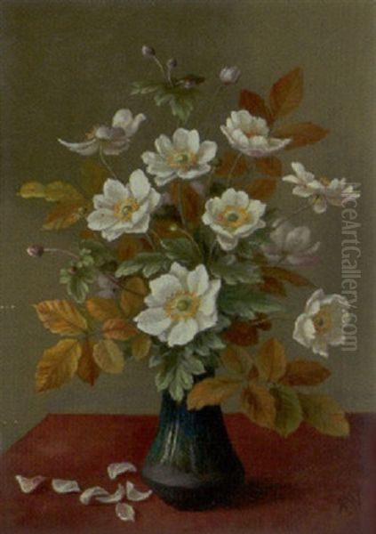 Vase Med Efterarsbuket - view 1