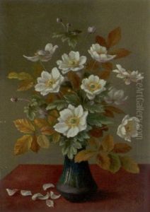 Vase Med Efterarsbuket by Anna Westphal