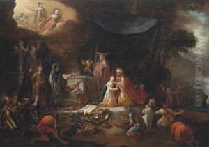 The Sacrifice Of Iphigenia by Jacob Jacobsz de Wet the Younger