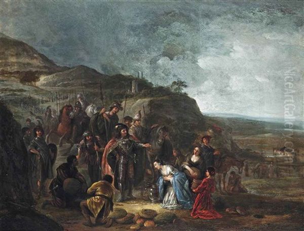 The Meeting Of David And Abigail - view 1