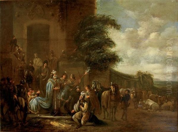 La Rencontre D'abraham Et De Melchisedech - view 1