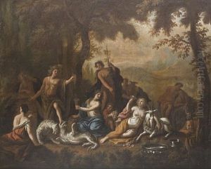 Sylenus At The Court Of Bacchus
