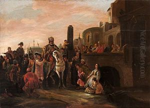 Herodes Intag I Jerusalem by Jacob Jacobsz de Wet the Younger