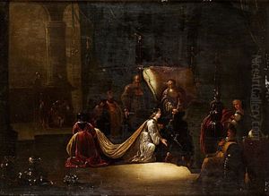Batseba Infor Kung David by Jacob Jacobsz de Wet the Younger