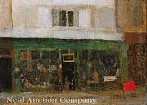 The Shop Front, Paris by Elisha Kent Kane Wetherill