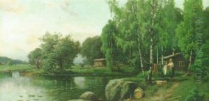 Pyykkipaiva by Johan Fridolf Weurlander
