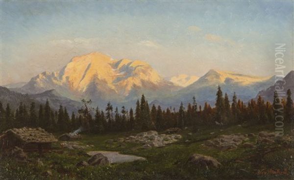 Wieczor Na Alpejskiej Hali - view 1