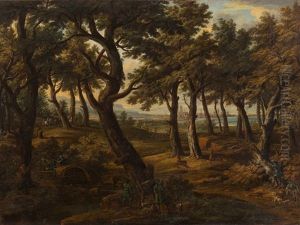 Deer Hunting by Jakob Christoph Weyermann