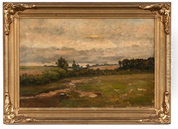 Landscape With Path And Trees - view 1