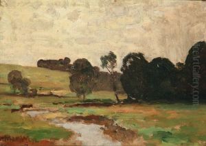 Landscape With Stream Landscape With Stream