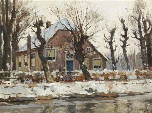A Farmhouse Along The Alblas - view 1