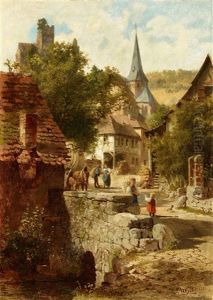 Neckarsteinach by Karl Weysser
