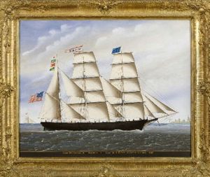 The Barque Belvedere Of Boston