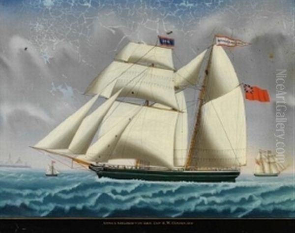 Topsegelschoner Anna & Adelheid Von Leer Capt. H. W. Gampen - view 1