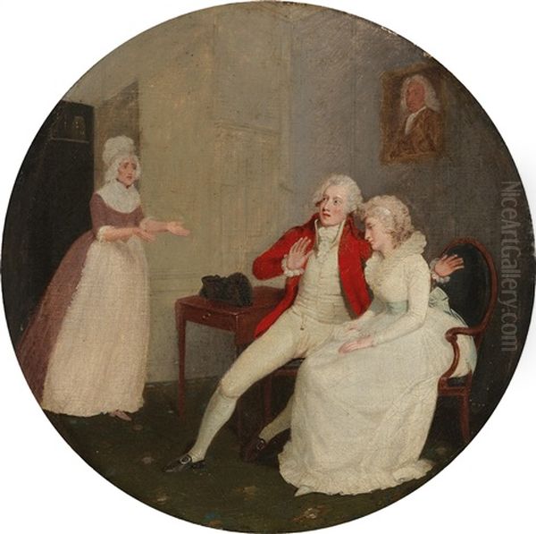 A Scene From Henry Fielding"s Novel Tom Jones - view 1