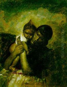 Madonna And Child by John Laviers Wheatley
