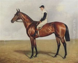 Donovan With Fred Barrett Up, St Ledger 1889