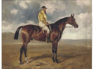 "drumhead" With Jockey Up by James Thomas Wheeler