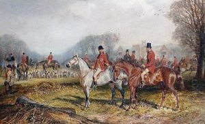 The Meet (+ 3 Others; 4 Works) by John Frederick Wheeler