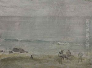 St. Ives: The Beach by James Abbott McNeill Whistler