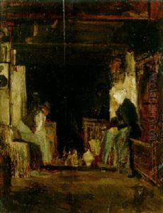 Interior by James Abbott McNeill Whistler