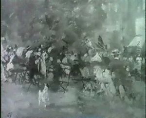 In The Park by James Abbott McNeill Whistler